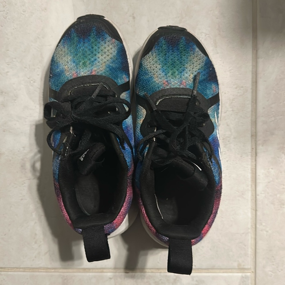 Adidas Fortarun, little boys size 13. Galaxy Tie Dye